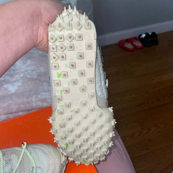 Nike X Off-White Waffle Racer SP "Electric Green" Sneakers - Picture 15 of 16